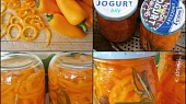 Sterilovaná paprika s olejem, Papriky po zalití nálevem dávám na pařák do papiňáku a od doby varu nechám pod tlakem 3minuty.Po otevření hrnce otočím skleničky dnem vzhůru a nechám zchladnout