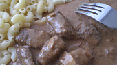 Stroganoff podle dědy šéfkuchaře