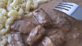 Stroganoff podle dědy šéfkuchaře