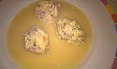 Šunkové knedlíčky  jednoduché - zavářka do polévky