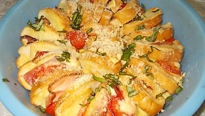 Toastový dortík, Ještě ve formě