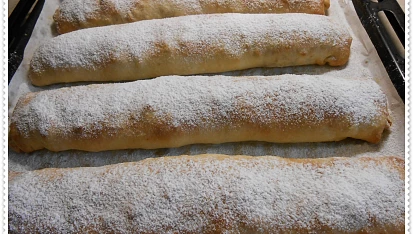 Úžasný "tažený" štrúdlík, Počkat, až vychladne