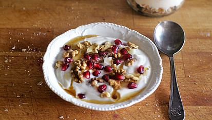 Veganský jogurt