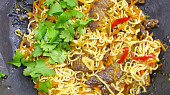 Wok - hovězí na zázvoru