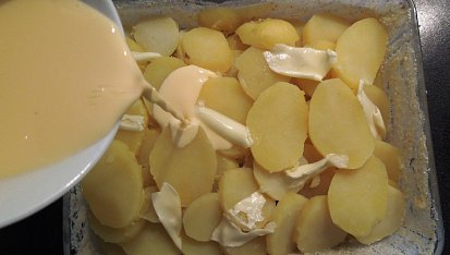 Zapékané filé s bramborami