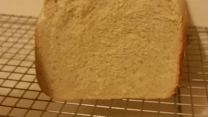 Americký hedvábný chléb; 70% hydratace, Řez chlebem