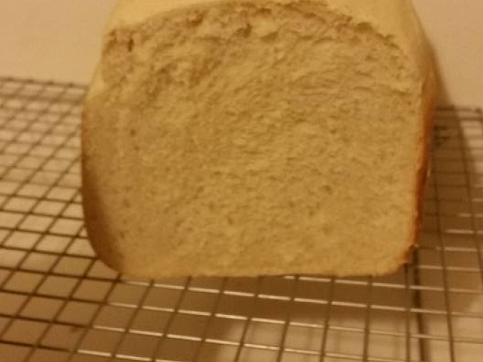 Americký hedvábný chléb; 70% hydratace, Řez chlebem