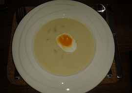 Bílá bramborová polévka podle Michala