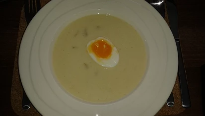 Bílá bramborová polévka podle Michala