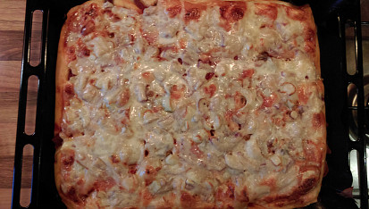 Blesková pizza z jogurtu (kefíru)