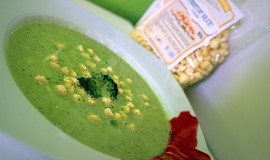 Brokolicovo - hrášková polévka