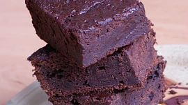 Brownies z červené řepy