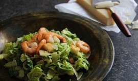 Caesar salát ( s krevetami )