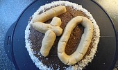 Cizrnová Nutella, použití jako krém na dort