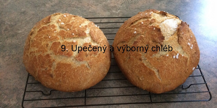 Domácí chleba bez hnětení