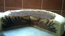 Dvoubarevný tvarožník
