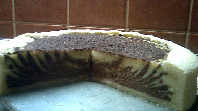 Dvoubarevný tvarožník