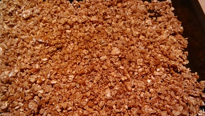 Granola, jednoduše a rychle, Po upečení