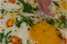 Ham and eggs (Šunka s vejci)