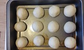 Hanácké bramborové koláče z hladké mouky (připravené kuličky)