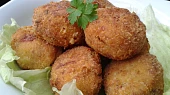 Hermelínovo-květákové krokety