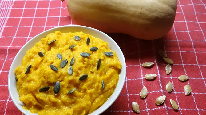 Hummus s dýní
