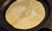 Indické dvouzrnné placky (roti/chapati) 60% hydratace (pečení)