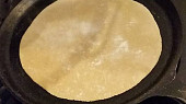 Indické dvouzrnné placky (roti/chapati) 60% hydratace (pečení)