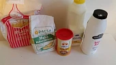 Irský sodný chléb s kukuřičnou moukou, ingredience