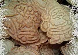 Karamelovo-kořeněné sušenky Lotus (Vánoční verze)