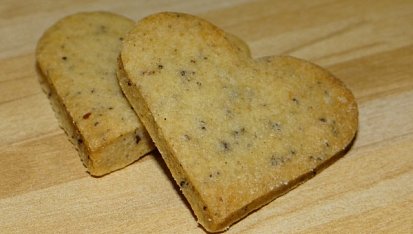 Kávová srdíčka
