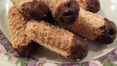 Kokosové rohlíčky