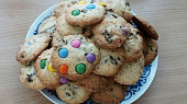 Křehké americké cookies