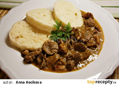 Kuřecí žaludky se znojemskou příchutí
