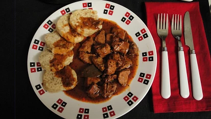 Lenčin kuřeci guláš à la Casey