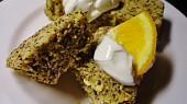 Ovesný mug cake s citronem a mákem