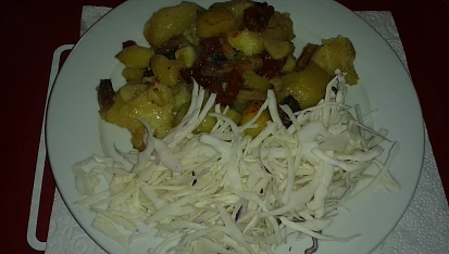 Pečené brambory se žampiony, Tu je moj vytvor super receptik.