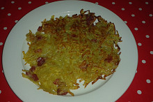 Toto su moje rosti,rozdelila som si na plech,ale aj som piekla na panvici.jednoduche a uzasne.