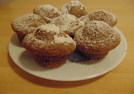 Perníkové muffiny s ořechy (Dobrou chuť :-))