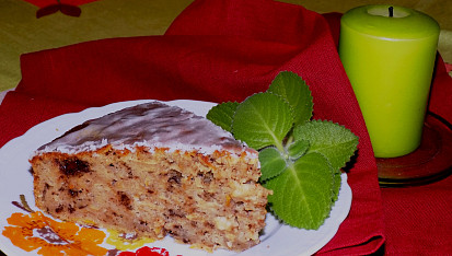 Ruský jablečný koláč
