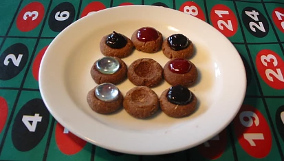 Ořechové sádláky s marmeládou