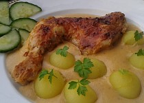Smetanovo-celerové kuře