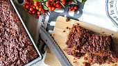 Tahini brownies