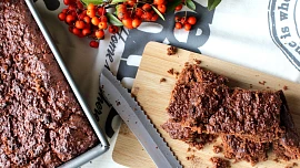 Tahini brownies