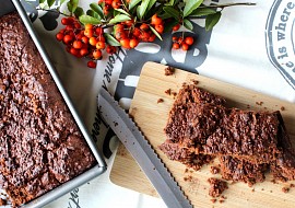 Tahini brownies