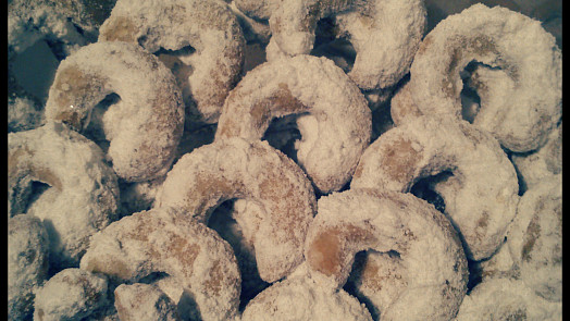 Extra ořechové vanilkové rohlíčky