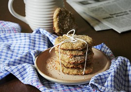 Veganské mandlové placičky bez cukru