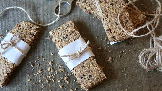 Zdravé müsli tyčinky