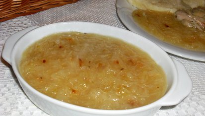 Zelí s cuketou - třetinové
