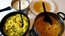 Aloo masala (brambory po indicku)